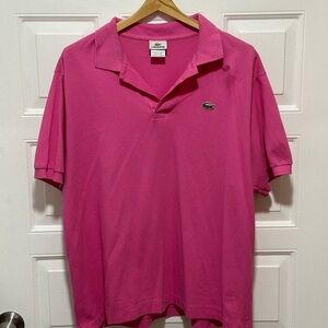 Lacoste Pink Polo